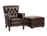 Vidato Peronne fauteuil capiton leder