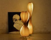 Vloerlampen berken hout