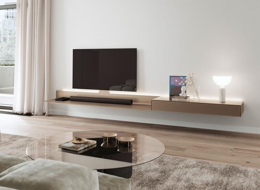 Spectral Air TV meubel champagne