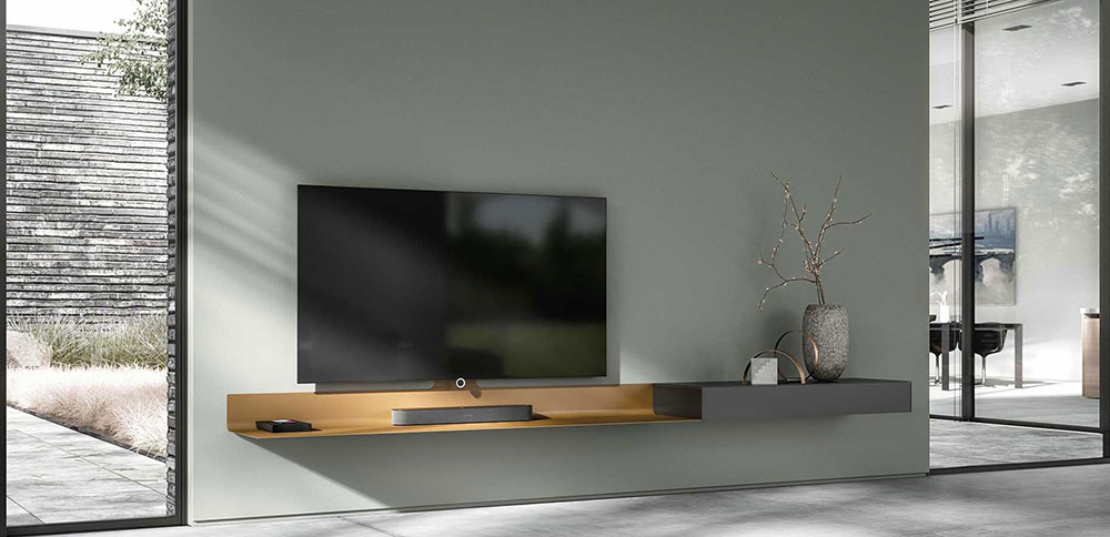 Spectral air hanging tv cabinet