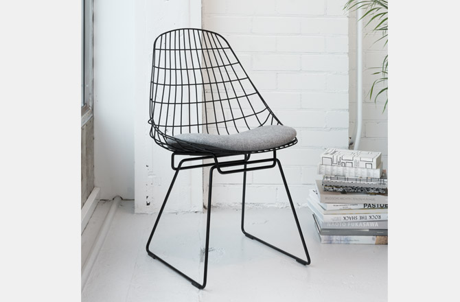 Pastoe Wire eetkamerstoel | Pastoe Eetkamerstoelen Pastoe Wire chair SMO5 eetkamerstoel