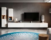 Saunaco Cas tv dressoir zwevend