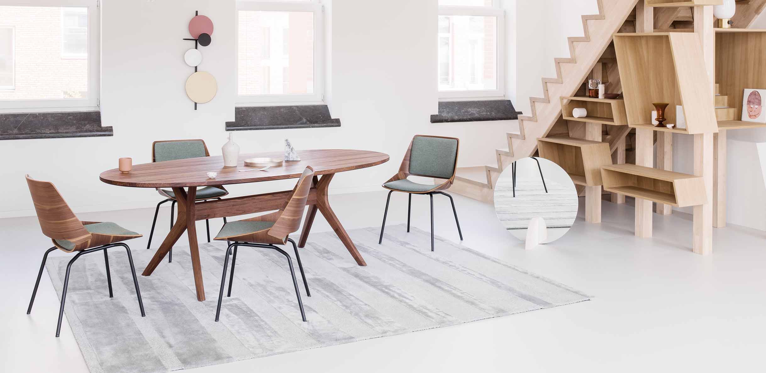 Rolf Benz voldoet aan tafeltrends van dit jaar | Hoogebeen Interieur Rolf Benz voldoet aan tafeltrends van dit jaar | Hoogebeen Interieur
