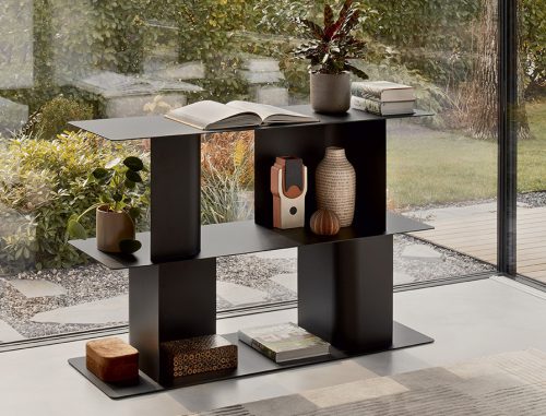 Calligaris Carv metal bookcase