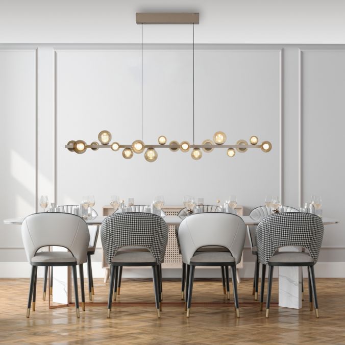 Eettafel lamp Bottom Afbeelding